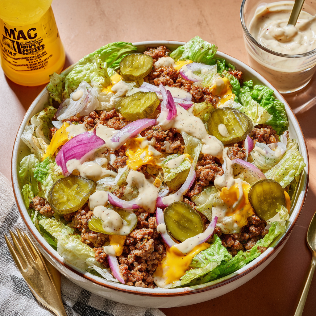 Protein “Big Mac” Salad