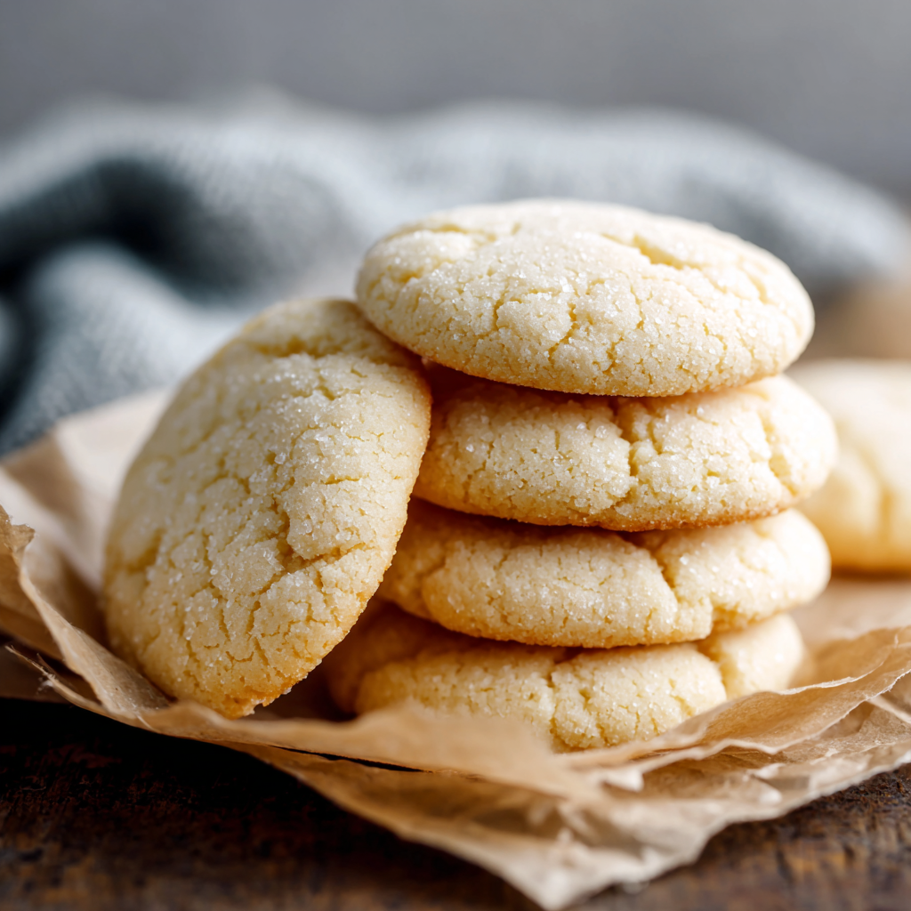 Soft Vanilla Butter Cookies : Simple, Sweet, and Melt-in-Your-Mouth