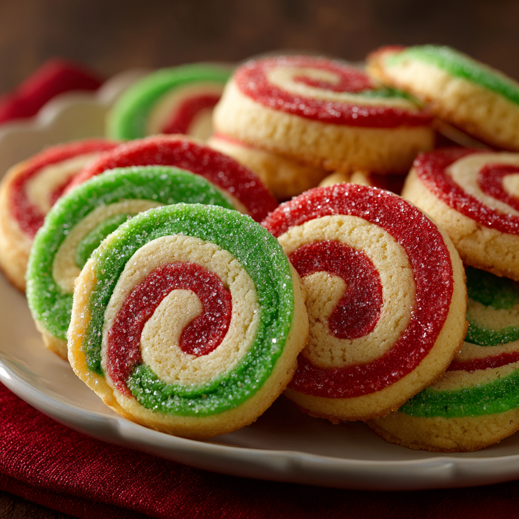 Sugar Cookie Pinwheels