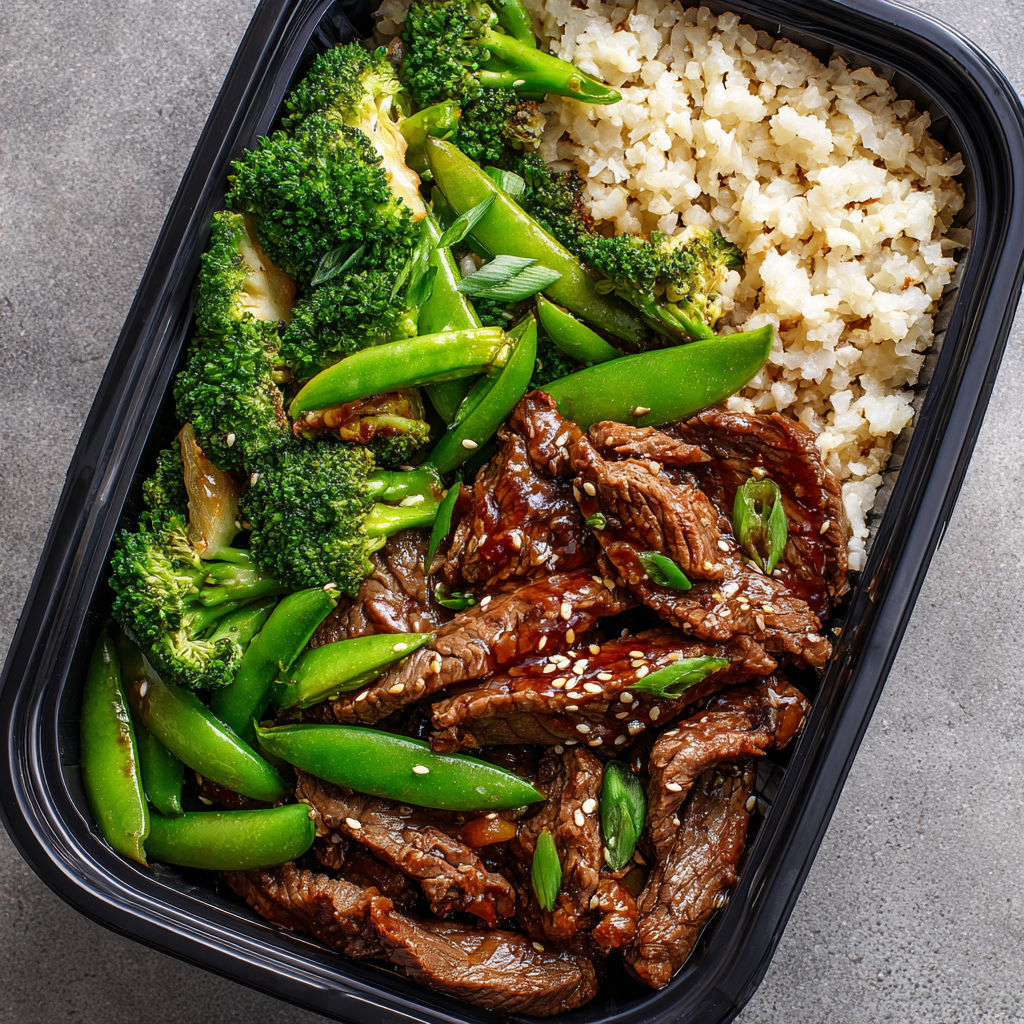Teriyaki Beef & Broccoli Meal Prep