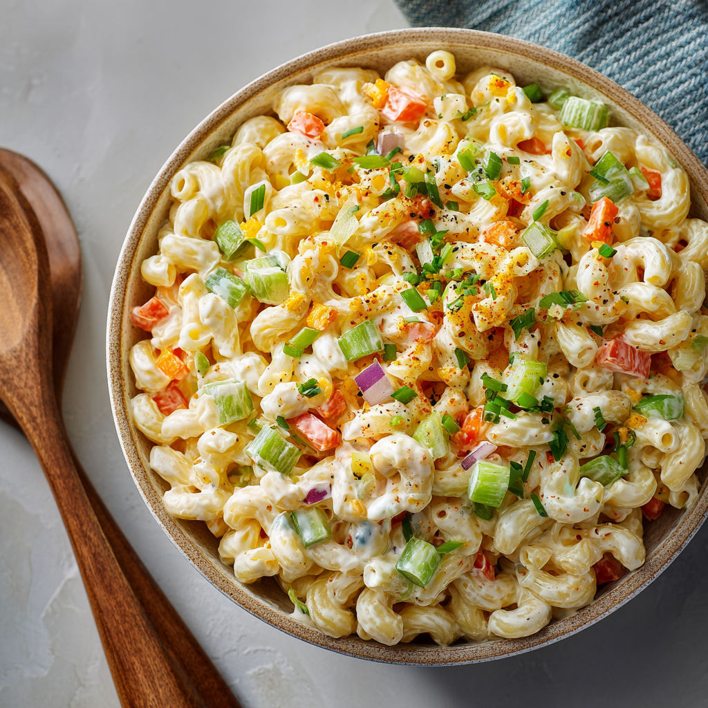 Classic Creamy Macaroni Salad (Crowd-Favorite Style)