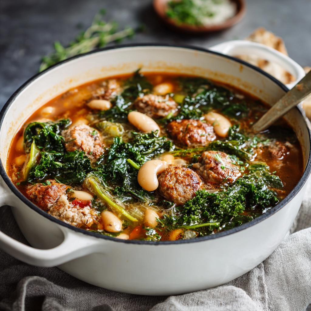 Tuscan Sausage & Kale Soup : Hearty Italian‑Style Comfort