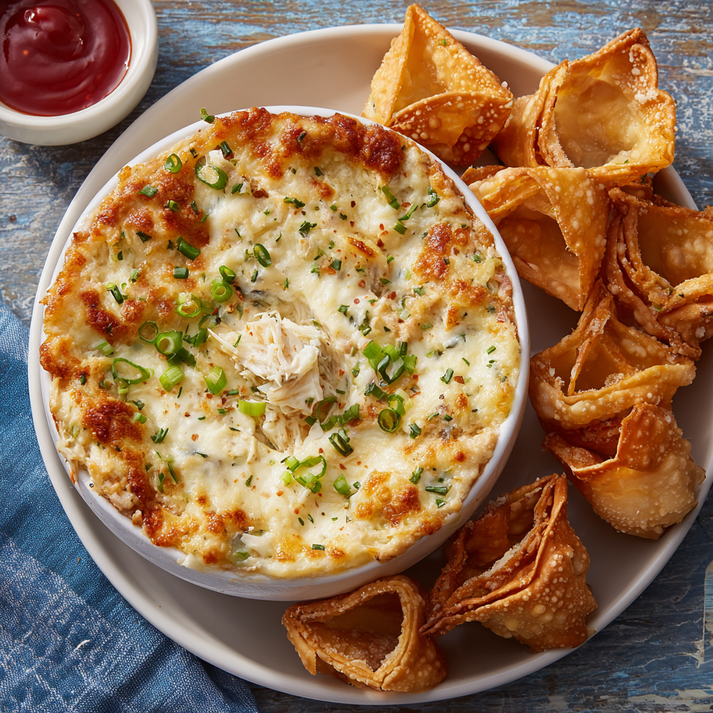 Crab Rangoon Cheese Dip : Creamy, Cheesy, and Crowd-Pleasing