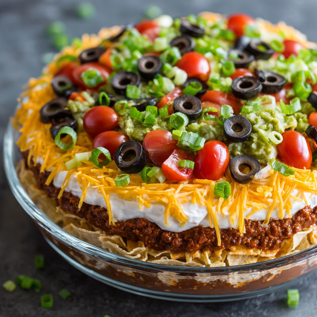 Loaded Taco Dip: No-Bake, Layered, and Party-Perfect