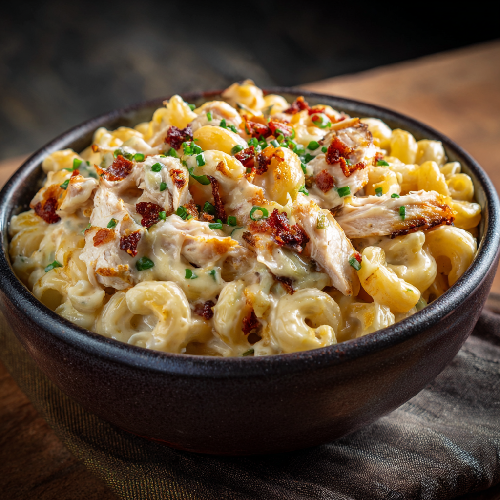 Mississippi Chicken Mac & Cheese : Creamy, Tangy & Ultimate Comfort Food