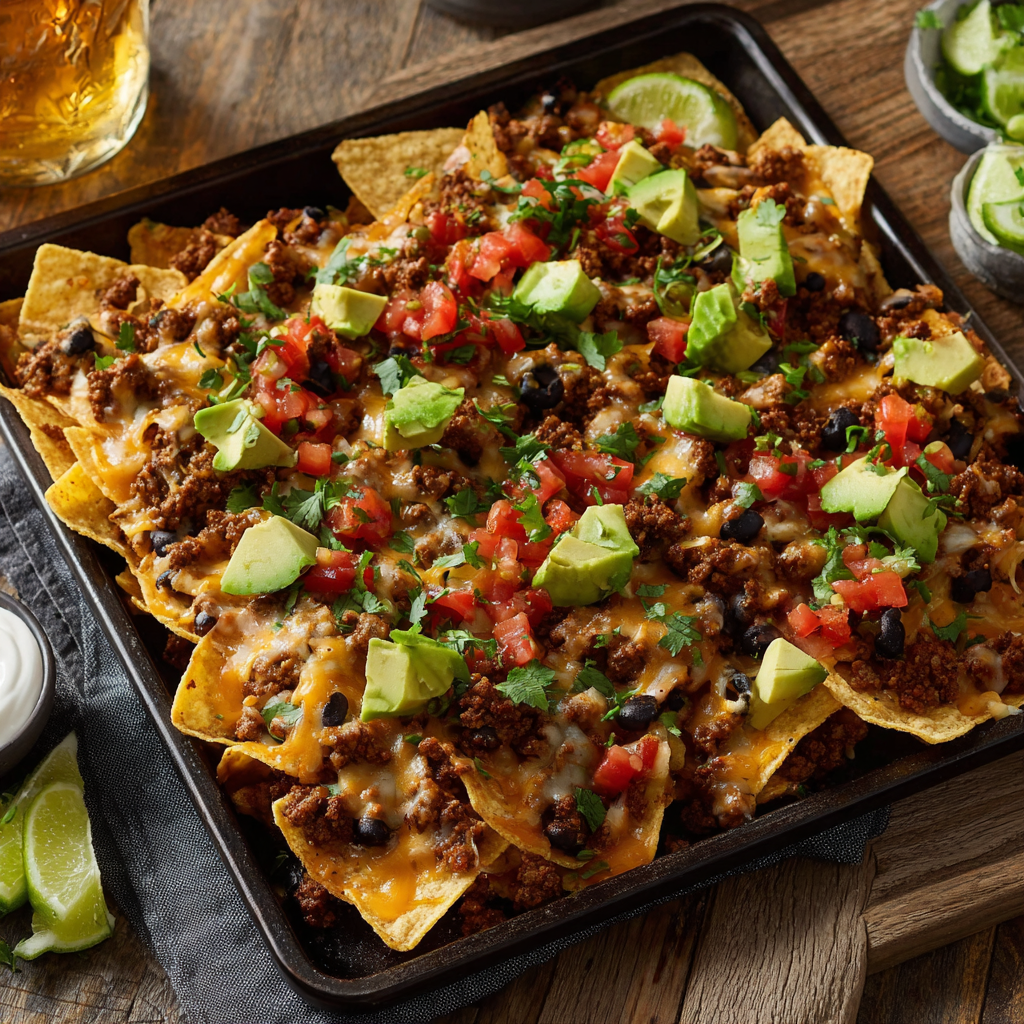 Sheet-Pan Nachos: Loaded, Melty, and Party-Ready