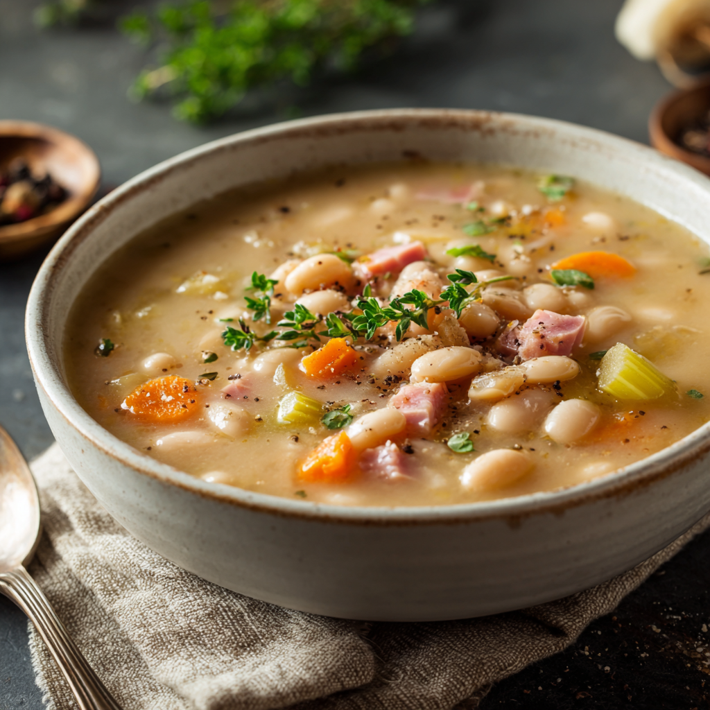 White Bean & Ham Soup