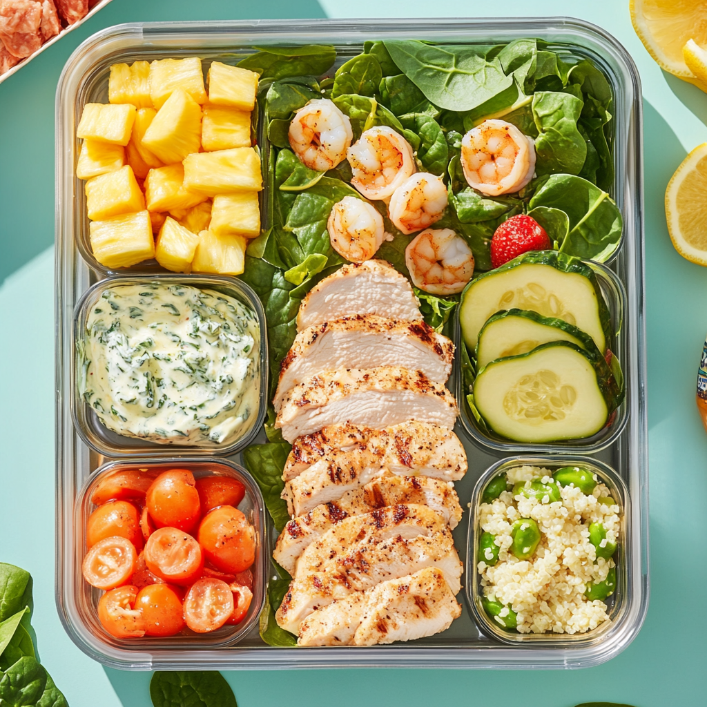 Greek Yogurt Caesar Chicken Salad (Creamy, Light & High-Protein)