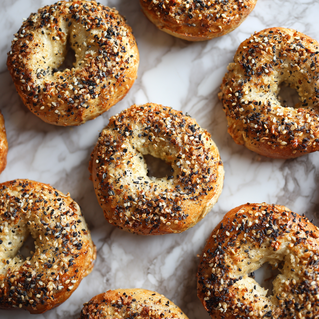 Homemade Gluten-Free Protein Bagels : 3 Ingredients, No Yeast Needed
