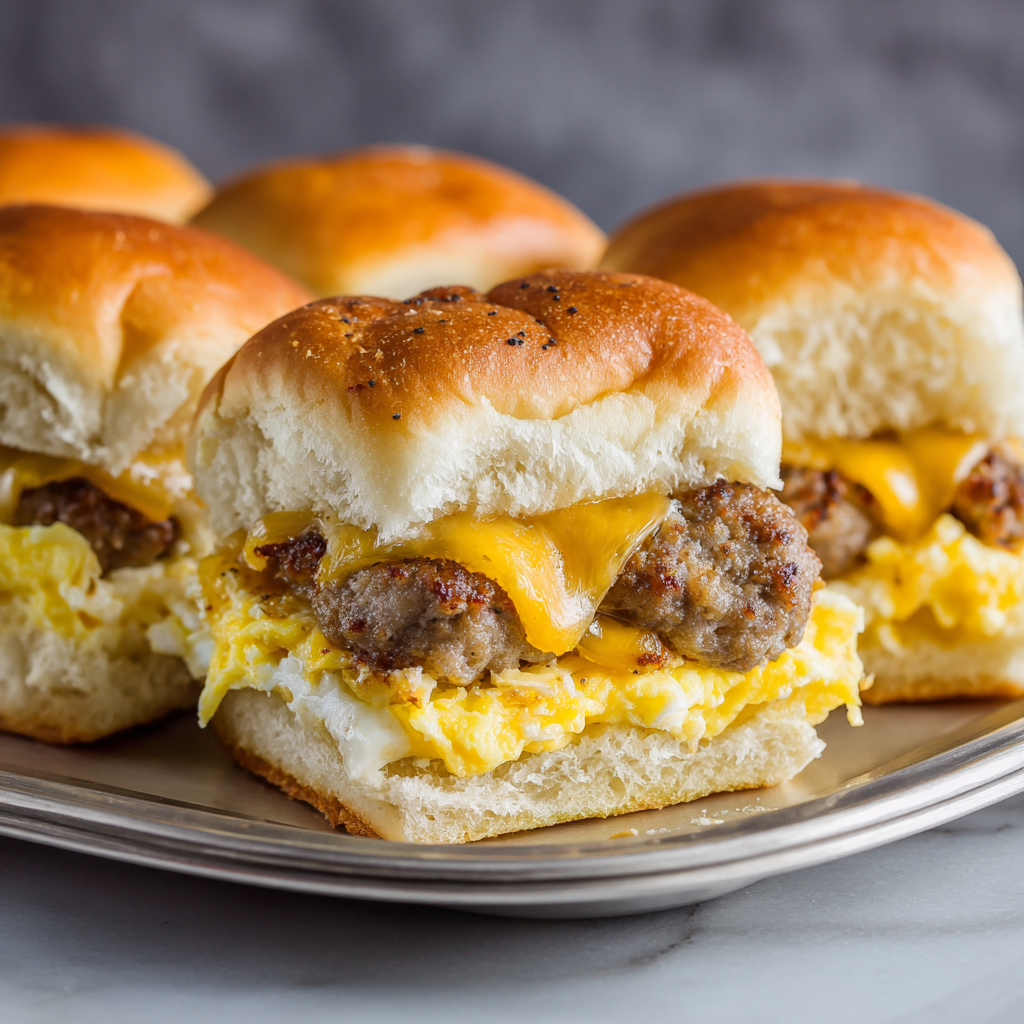 Sausage Breakfast Sliders