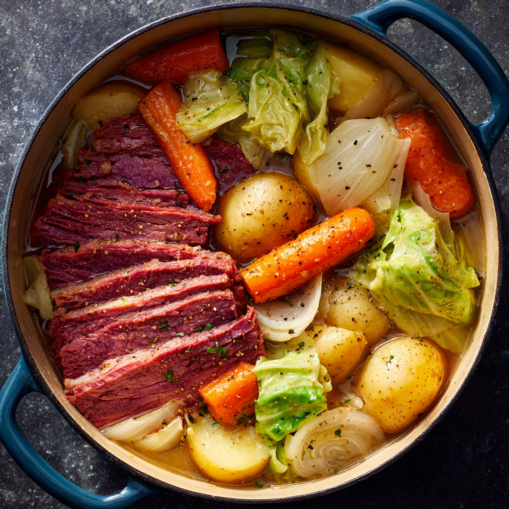 Classic Corned Beef and Cabbage Recipe : Tender, Flavorful, and Easy to Make