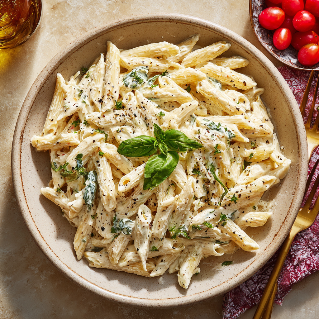 Creamy Boursin Cheese Pasta : 15-Minute Weeknight Wonder
