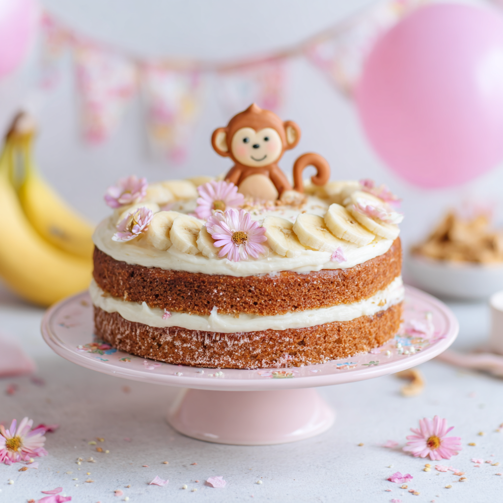 First Birthday Cake : Soft, Naturally Sweetened & Baby-Friendly