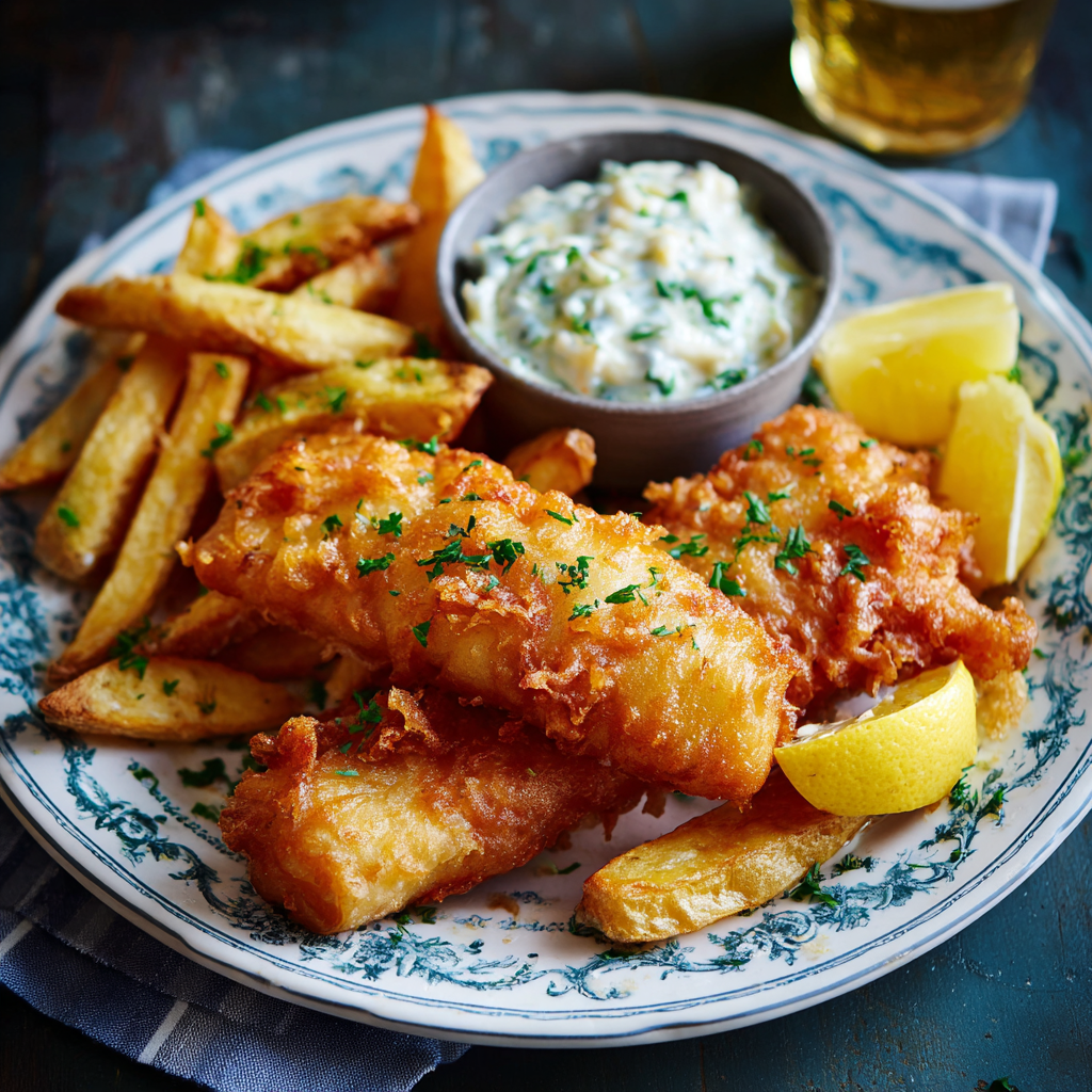Fish and Chips Recipe : Classic British Pub Style at Home