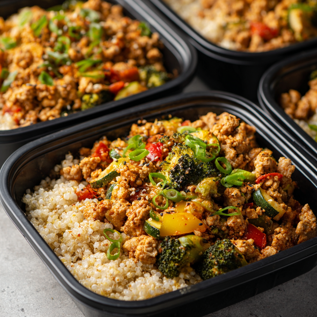 Ground Turkey Meal Prep : Healthy, Easy & Perfect for the Week