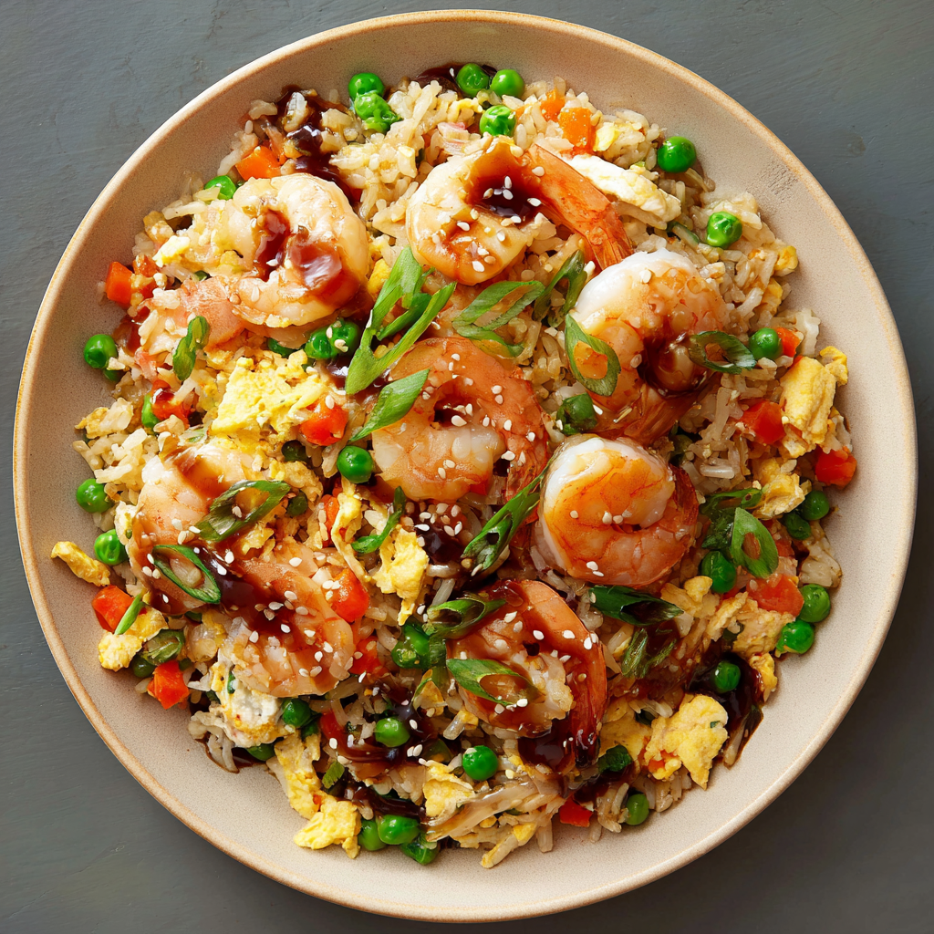 High-Protein Shrimp Fried Rice : Clean, Satisfying, and Packed with Flavor