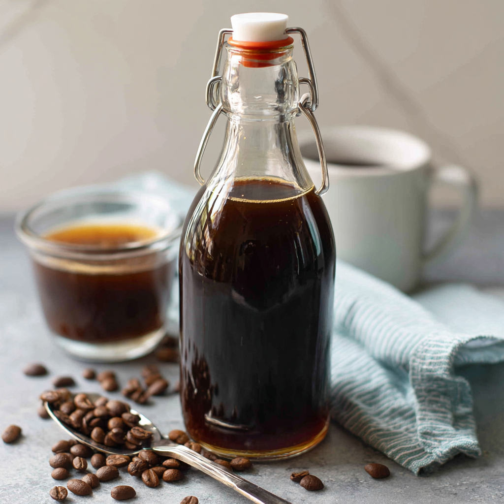 Homemade Coffee Syrup : Rich, Sweet & Perfect for Iced Drinks