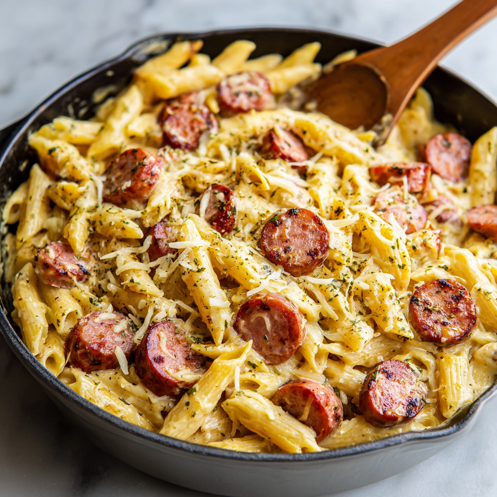 Kielbasa Pasta : Creamy, Smoky, and Ready in 30 Minutes