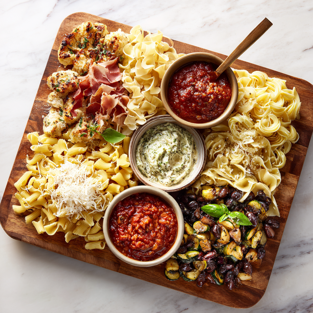Pasta Board : The Ultimate Build-Your-Own Pasta Experience