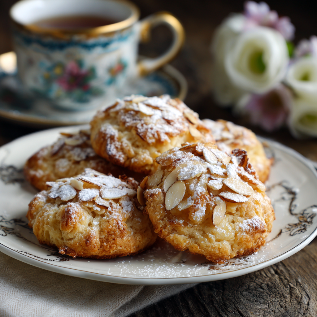 Almond Croissant Cookies : Buttery, Crispy & Filled with Almond Goodness