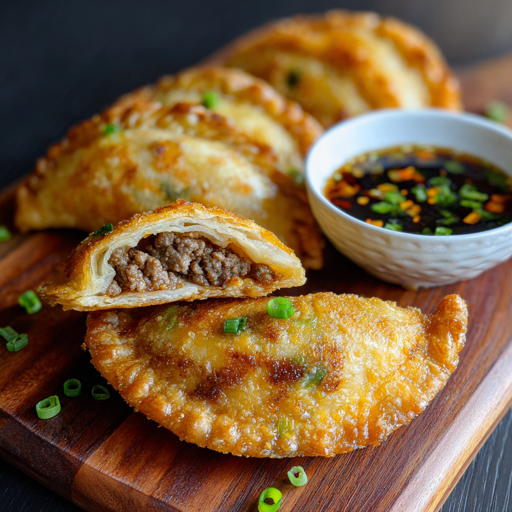 Crispy Chinese Meat Pies (Xian Bing)