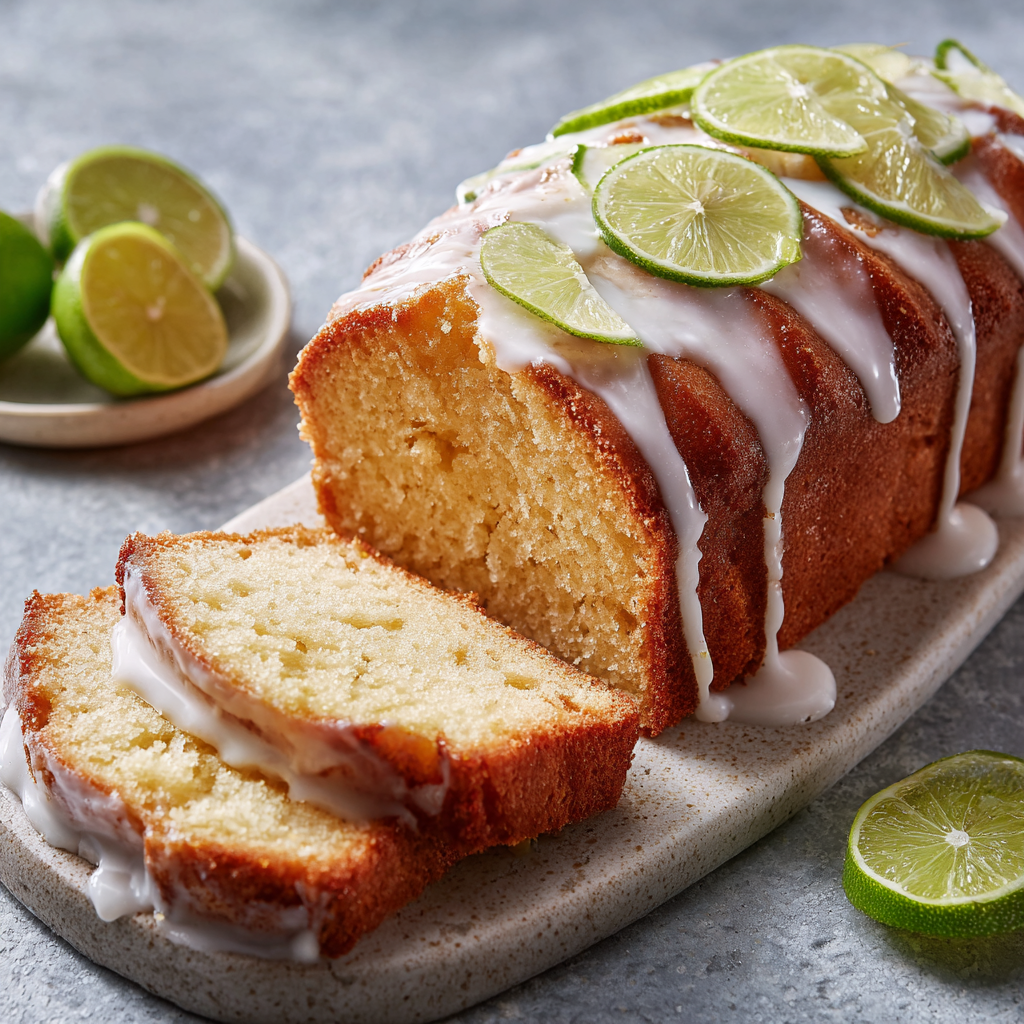 Key Lime Pound Cake : A Bright Springtime Dessert with Southern Charm