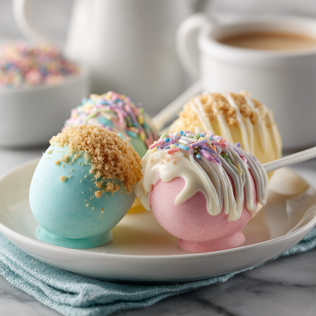 Protein Pastel Cheesecake “Egg” Pops : High-Protein No-Bake Spring Treat